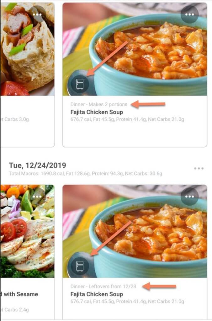 What Does the Refrigerator Icon Mean? How Do Leftovers Work? Total